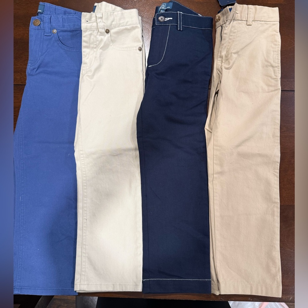 Polo by Ralph Lauren Kids Casual Bottoms - Blue, Cream, Navy, Tan